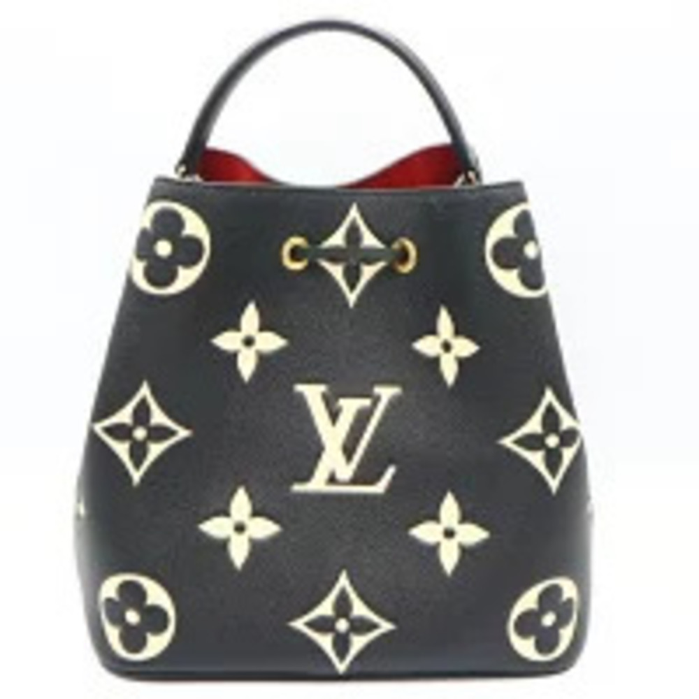 Louis Vuitton Neo Hobo Handbag Noe Shoulder Empreinte Bicolor Drawstring Bag